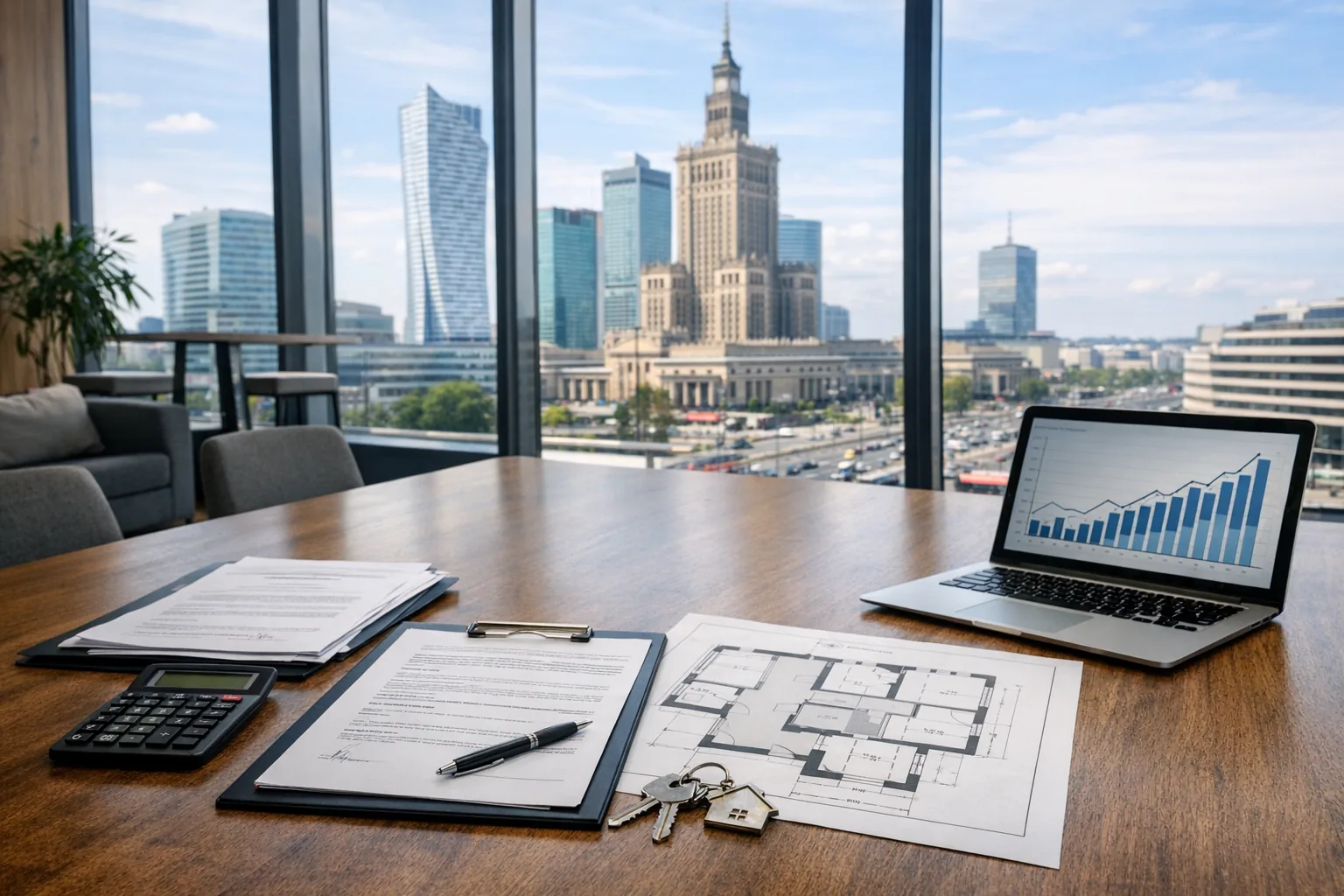 Finansowanie zakupu lokalu firmowego w Warszawie